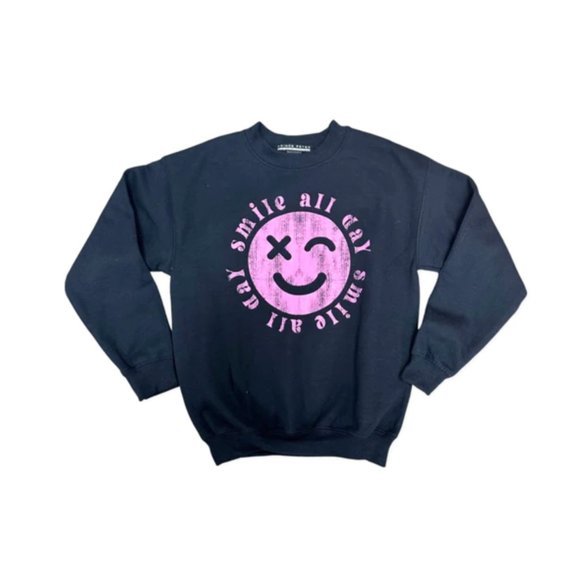 Prince Peter Smile All Day Sweatshirt Girls Size Small - Picture 1 of 6